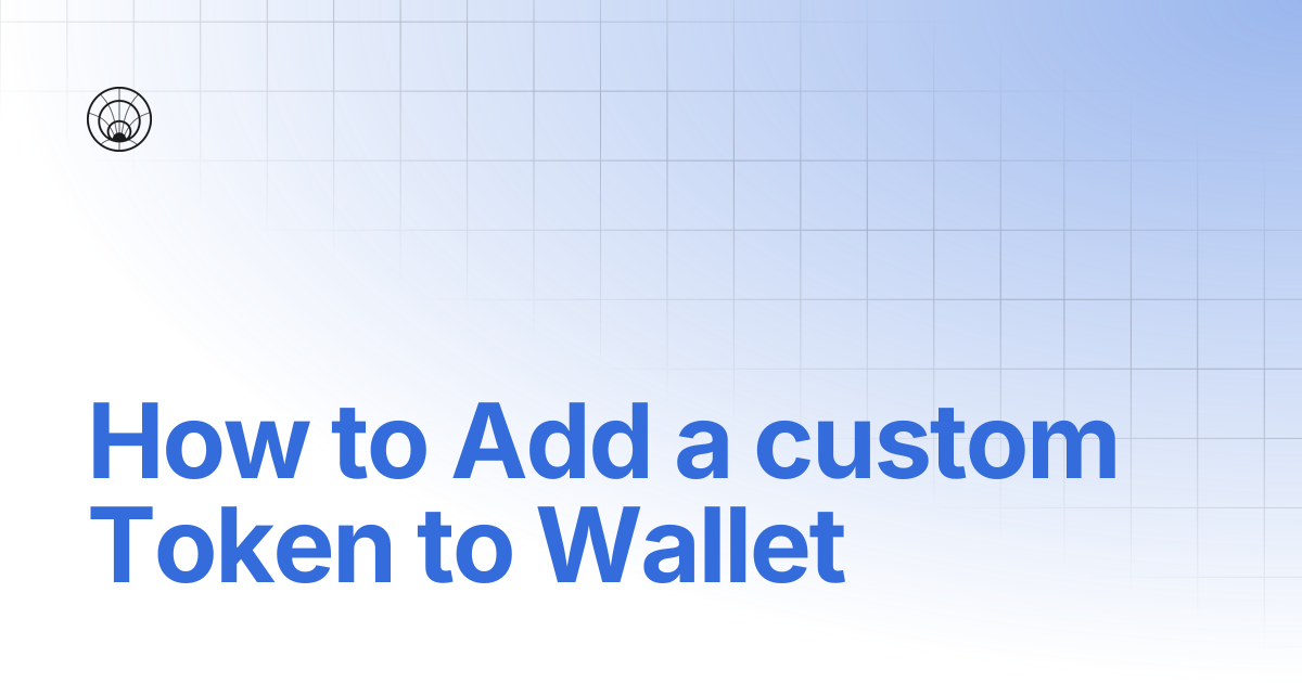How to Add a custom Token to Wallet | Pit Finance